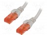 Patch cord; U/UTP; 6; ; CCA; ; ; 0,5; 26AWG