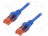 Patch cord; U/UTP; 6; ; CCA; ; ; 0,5; 26AWG