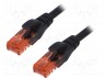 Patch cord; U/UTP; 6; ; CCA; ; ; 1; 26AWG