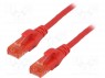 Patch cord; U/UTP; 6; ; CCA; ; ; 1; 26AWG