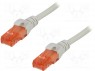 Patch cord; U/UTP; 6; ; CCA; ; ; 3; 26AWG