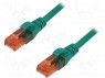 Patch cord; U/UTP; 6; ; CCA; ; ; 3; 26AWG