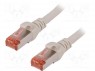 Patch cord; S/FTP; 6; ; Cu; LSZH; ; 3; 27AWG