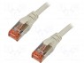 Patch cord; S/FTP; 6; ; Cu; LSZH; ; 15; 27AWG