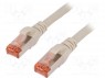 Patch cord; S/FTP; 6; ; Cu; LSZH; ; 20; 27AWG