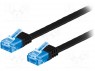 Patch cord; U/UTP; 6a; ; Cu; ; ; .: 0,5