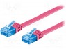 Patch cord; U/UTP; 6a; ; Cu; ; ; .: 0,5