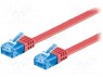 Patch cord; U/UTP; 6a; ; Cu; ; ; .: 0,5