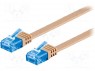 Patch cord; U/UTP; 6a; ; Cu; ; -; 32AWG