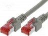 Patch cord; S/FTP; 6; ; Cu; FRNC; ; 0,5; 27AWG