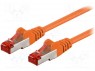 Patch cord; S/FTP; 6; ; CCA; ; ; 0,25; 27AWG