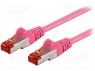 Patch cord; S/FTP; 6; ; CCA; ; ; 0,25; 27AWG