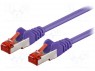 Patch cord; S/FTP; 6; ; CCA; ; ; 0,25; 27AWG