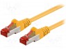 Patch cord; S/FTP; 6; ; CCA; ; ; 0,25; 27AWG