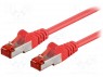 Patch cord; S/FTP; 6; ; CCA; ; ; 0,5; 27AWG