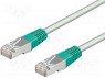 Patch cord; S/FTP; 6; ; Cu; LSZH; ; 0,5