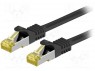 Patch cord; S/FTP; 6a; ; Cu; LSZH; ; 0,25; 26AWG