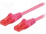 Patch cord; U/UTP; 6; ; CCA; ; ; 0,25; 24AWG