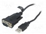  USB-RS232; D-Sub 9pin , USB A