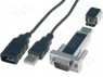  USB-RS232; D-Sub 9pin , USB A; 0,8; 