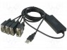  USB-RS232; D-Sub 9pin  x4, USB A; 1,5