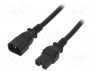 ; IEC C15 "",IEC C14 ""; 1; ; ; 3x14AWG