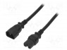 ; IEC C15 "",IEC C14 ""; 1,8; ; ; 3x14AWG