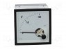 Meter: panel; analogue; 0÷100V; True RMS; Class: 1,5; 45÷65Hz; IP52