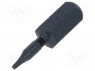 ; Torx®; TX05; : 25; : 1/4" (C6,3); Torsion