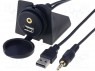  USB / AUX;  USB A, Jack 3,5 3pin; 2