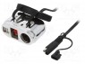 Motocycle power supply; USB A socket x2,car lighter socket x1