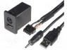  USB / AUX; Opel;  USB A, Jack 3,5 4pin